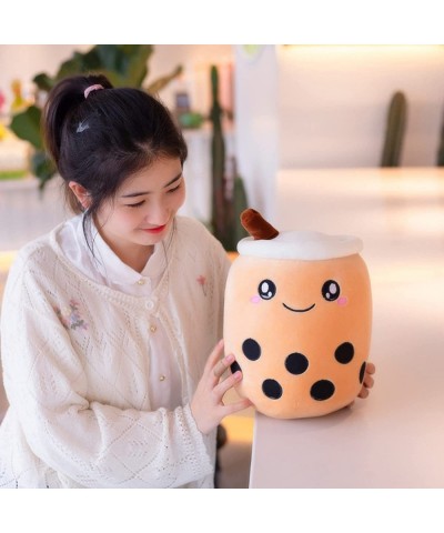 Boba Plush Pillow Bubble Tea Plush Pillow Boba plushie Cute Soft Hug Pillow for Kids Great Gift (13.7 inches Brown) $33.34 Ki...