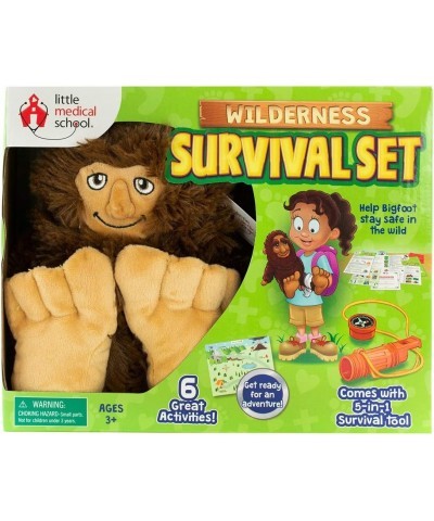 Wilderness Survival Set - 6 Great Activities $50.03 Plush Interactive Toy Figures