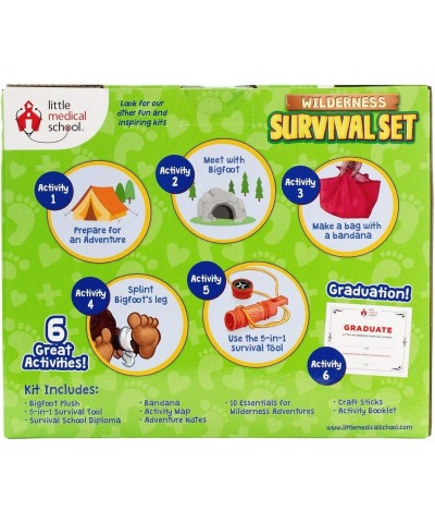 Wilderness Survival Set - 6 Great Activities $50.03 Plush Interactive Toy Figures