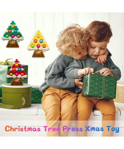 Fidget Toys Handheld Mini Popping Fidget Toy Sensory Push Pop Bubble Toys (3PCS-Christmas Tree) $13.77 Fidget Toys