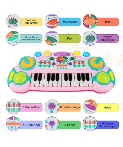 Toddler Musical Toy 12 to 18 Months Baby Keyboard Piano First Birthday Gift 24 Keys Preschool Educational Early Learning Toy ...