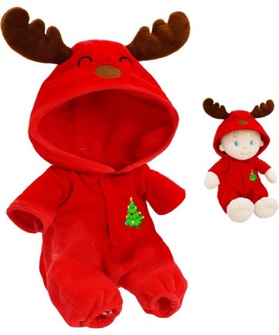 Reindeer Outfit for Sweet Dolly Soft Baby Doll Accessory - Interchangeable Christmas Themed Outfit $20.67 Dolls