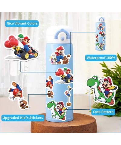 200 PCS Cartoon Stickers Water Bottle Stickers for Kids Vinyl Waterproof Hydroflask Stickers for Laptop Skateboard Luggage No...