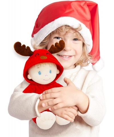 Reindeer Outfit for Sweet Dolly Soft Baby Doll Accessory - Interchangeable Christmas Themed Outfit $20.67 Dolls