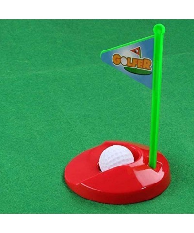 Toilet Golf Mini Golf Bathroom Toilet Toy Putting Golfing Game Indoor Practice Mini Golf Set Golf Training Accessory for Men ...