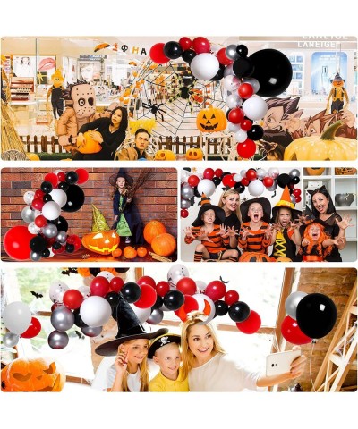 110 Pack Red Black and White Balloon Arch Garland Kit 18” Large DIY Party Balloons Decoration Set Confetti Balloons for Kids ...