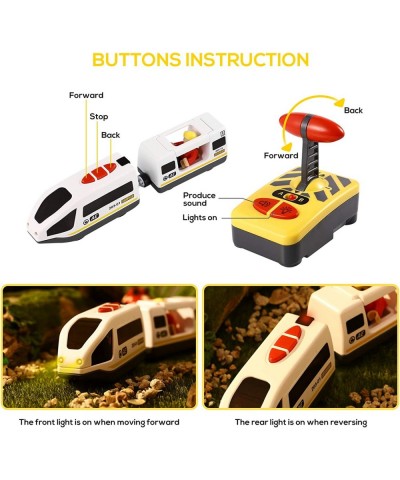 Remote Control Train Engine RC Train Model Toy Electric Railway Toy for Kids Children(No Battery) $38.51 Toy Vehicle Playsets