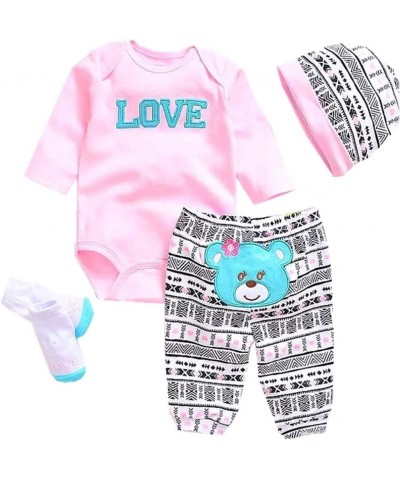 Reborn Baby Girl Doll Clothing Sets Pink Outfits for 20"- 22" Reborn Baby Dolls' Clothes Baby Sets Toddlers … $34.34 Doll Acc...