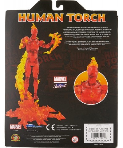 Marvel Select: Human Torch Action Figure $46.71 Action Figures