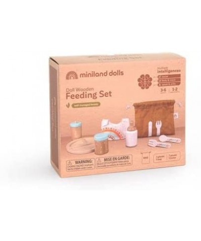 Doll Wooden Feeding Set Beige 94060 $75.92 Dolls