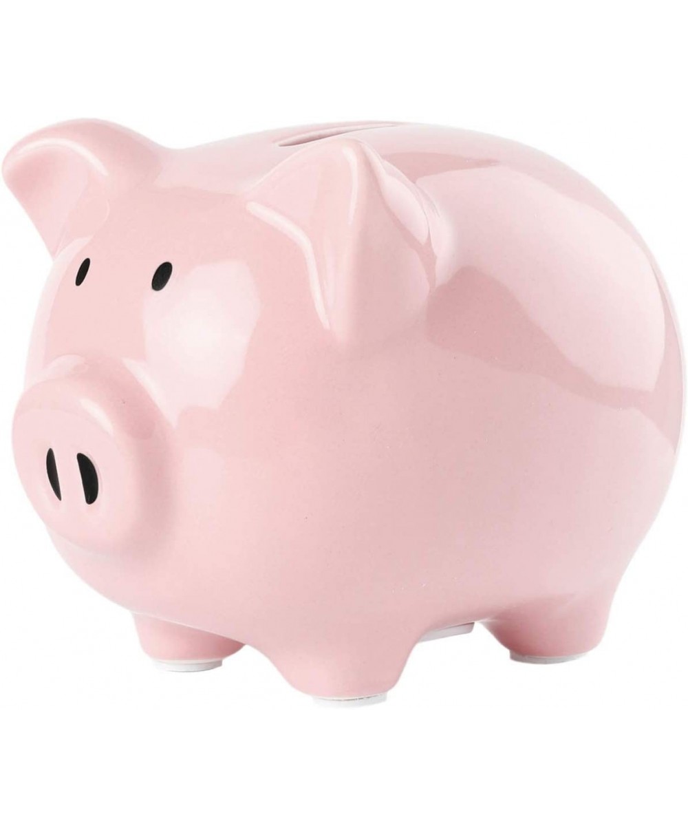 Piggy Bank Ceramic Piggy Bank for Girls Boys Kids Adorable Pig Coin Bank Money Bank Great for Nursery Décor Home Décor Keepsa...