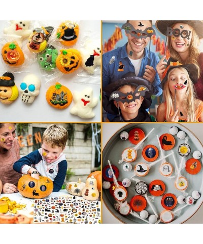 Halloween Stickers for Kids 400 Real Stickers for Party Favors Treats Classroom Crafts 8 Sheets $13.20 Kids' Stickers