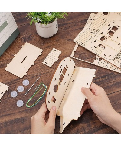 DIY Stem Kit Bird House Kit Camper Bird House Kit Wooden Birdhouses Set Grocery Store Design Educational DIY Carpentry Constr...