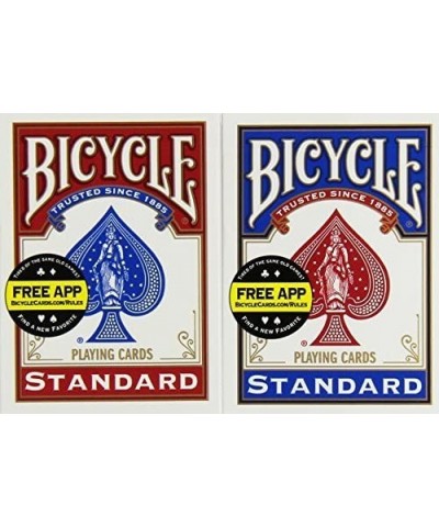 Poker Size Standard Index Playing Cards (12-Pack) [Colors May Vary: Red Blue or Black] $61.68 Card Games