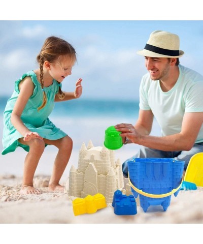 Kids Beach Sand Toys Set 27pcs Beach Toys Castle Molds Sand Molds Beach Bucket Beach Shovel Tool Kit Sandbox Toys for Toddler...