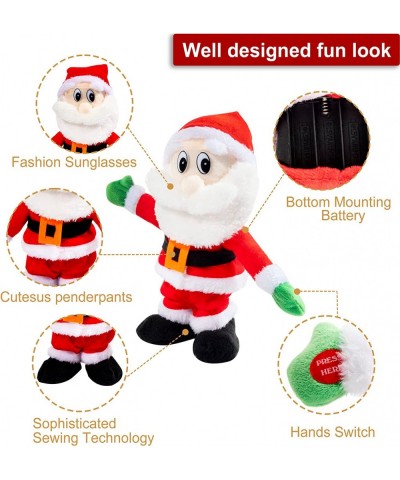 Walking Santa Claus Singing Dancing Musical Twerking Shaking Santa Claus Christmas Electric Santa Claus Toys Dolls Xmas Gift ...