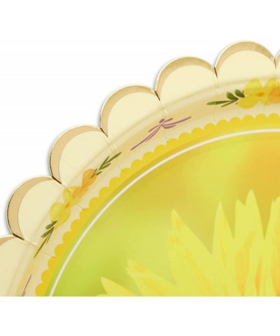 48 Pack Yellow Sunflower Paper Plates for Birthday Party Decorations Flower Baby Shower Supplies (9 Inches) $27.09 Kids' Part...