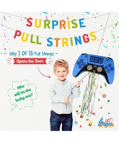 Controller Pinata with Pull Strings Exciting Birthday Game for Kids & Awesome Gamer Party Decoration $59.21 Piñatas