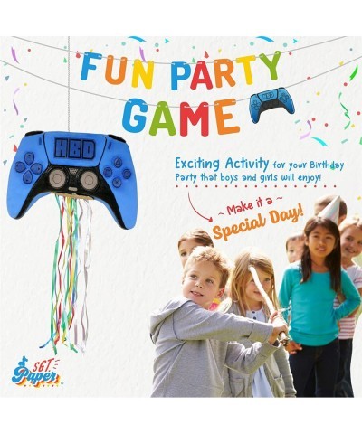 Controller Pinata with Pull Strings Exciting Birthday Game for Kids & Awesome Gamer Party Decoration $59.21 Piñatas