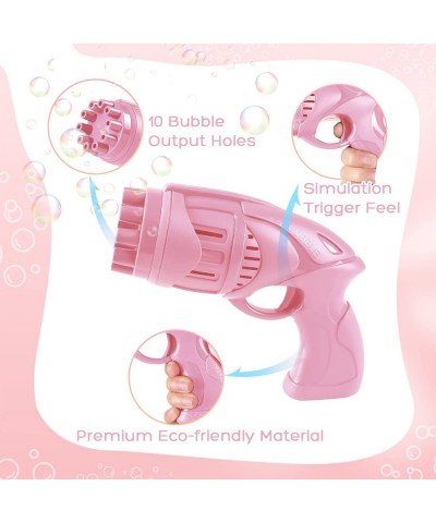 Bubble Gun Machine for Kids Automatic Bubble Blower with Bottle Bubble Refill Solution Summer Toys Birthday Gifts Outdoor Toy...