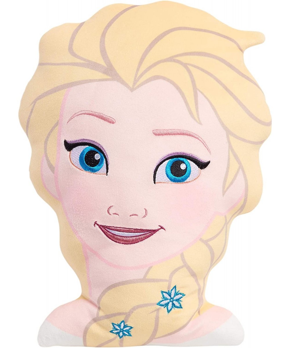 Disney Frozen 2 Character Head 13.5-Inch Plush Elsa Soft Pillow Buddy Toy for Kids $26.90 Plush Figure Toys