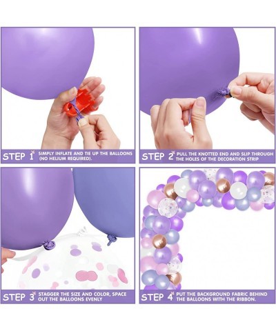 Butterfly Baby Shower decorations for girl Purple A Little Butterfly Is On The Way Baby Shower Backdrop Banner and Balloons G...