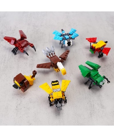 24 Mini Animal Building Blocks Toy Set Animals Figures Stem Toys Party Supplies Gifts Party Favor for Kids Goodie Bags Birthd...