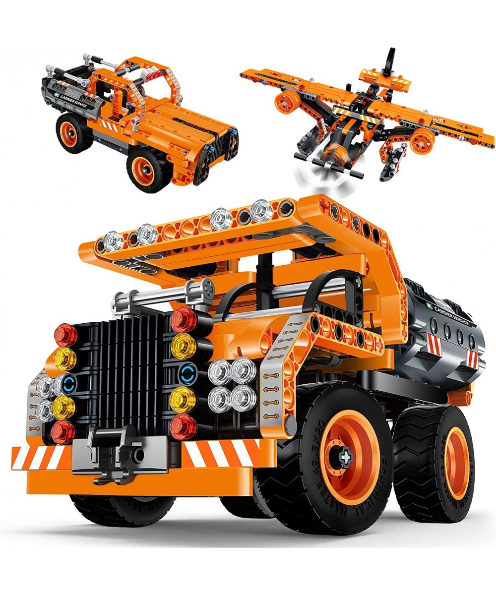 STEM Toys for Boys 6-10 3 in 1 Technic City Building Sets for Kids Dump Truck/Airplane/Car Creative Activities Gift Toys for ...