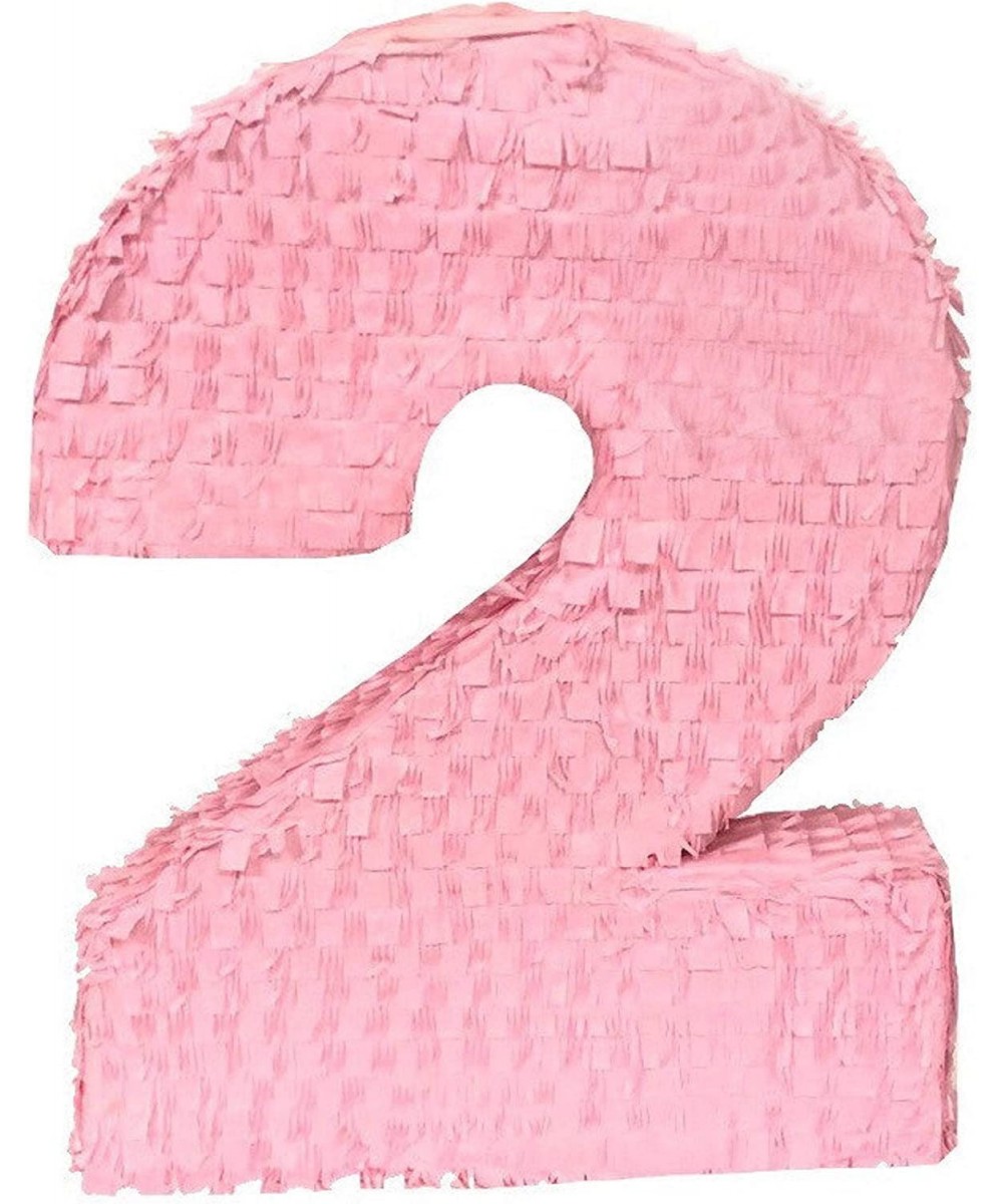 Light Pink Number Two Pinata $65.88 Piñatas