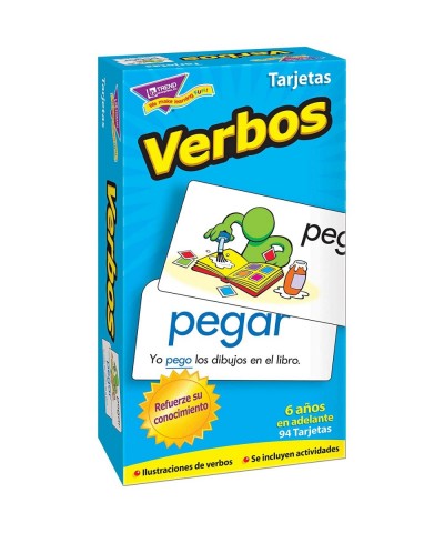 TREND enterprises Inc. T-53020BN Verbos (Spanish Action Words) Skill Drill Flash Cards 2 Sets $26.78 Educational Flash Cards