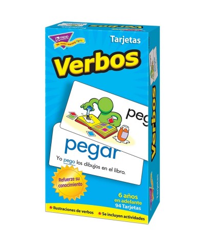 TREND enterprises Inc. T-53020BN Verbos (Spanish Action Words) Skill Drill Flash Cards 2 Sets $26.78 Educational Flash Cards