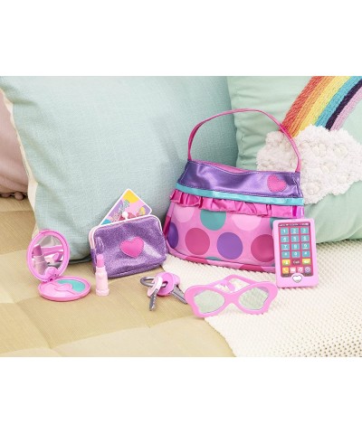 by Battat – Princess Purse Style Set – Pretend Play Multicolor Handbag and Fashion Accessories – Toy Makeup Keys Lipstick Cre...