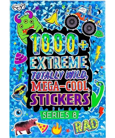 1000+ Mega Cool Stickers for Kids - Fun Craft Stickers for Scrapbooks Planners Gifts and Rewards 40-Page Sticker Book for Kid...