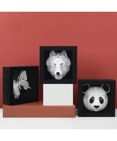 3D Puzzle DIY Origami Kits for Adults&Kids Abstract Art Decor Animal Paper Craft Kit (Wolf) $34.48 3-D Puzzles