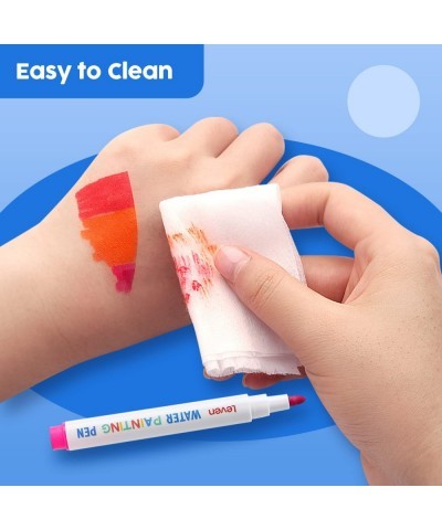 Magical Water Painting Drawing Set for Kids Floating Ink Pens 12 Colors Dry Erase Whiteboard Marker Includes Ceramic Spoon an...