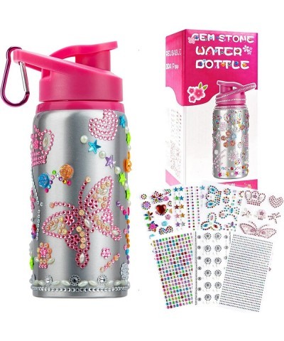 Gifts for Girls Decorate Personalize Your Own Water Bottles with Gem Art Stickers Birthday Gifts for Girls Arts and Crafts Ki...