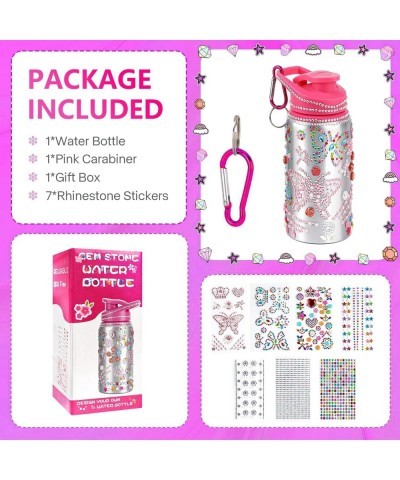 Gifts for Girls Decorate Personalize Your Own Water Bottles with Gem Art Stickers Birthday Gifts for Girls Arts and Crafts Ki...