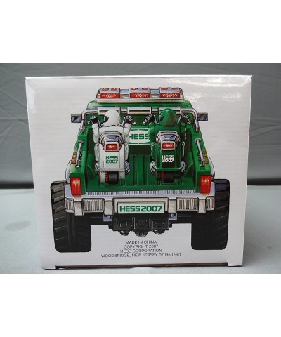 C-46 2007 Monster Truck with 2 Motorcycles Green and White $70.80 Kids' Play Trucks