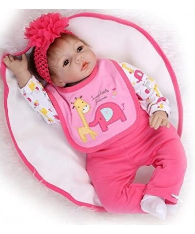 Lovely Reborn Baby Dolls Clothes for 20-23 Inches Reborn Doll Baby Girl Clothing Set 3 Pieces Handmade Cotton $26.53 Doll Acc...