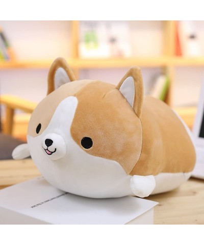 Corgi Dog Plush Pillow Soft Cute Shiba Inu Akita Stuffed Animals Toy Gifts (Brown 11.8 in) $39.55 Kids' Plush Toy Pillows