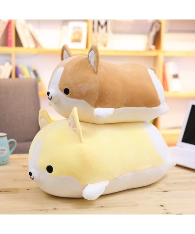 Corgi Dog Plush Pillow Soft Cute Shiba Inu Akita Stuffed Animals Toy Gifts (Brown 11.8 in) $39.55 Kids' Plush Toy Pillows