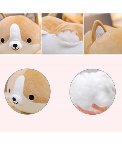 Corgi Dog Plush Pillow Soft Cute Shiba Inu Akita Stuffed Animals Toy Gifts (Brown 11.8 in) $39.55 Kids' Plush Toy Pillows