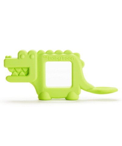 The Baby Toon Silicone Teether Spoon Alligator (As Seen On Shark Tank) $14.92 Baby Teether Toys