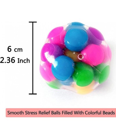 Rainbow Stress Balls Fidget Toy Rainbow Relief Squeezing Stress Ball for Kids Adults Tear-Resistant Non-Toxic Suit ADHD OCD F...