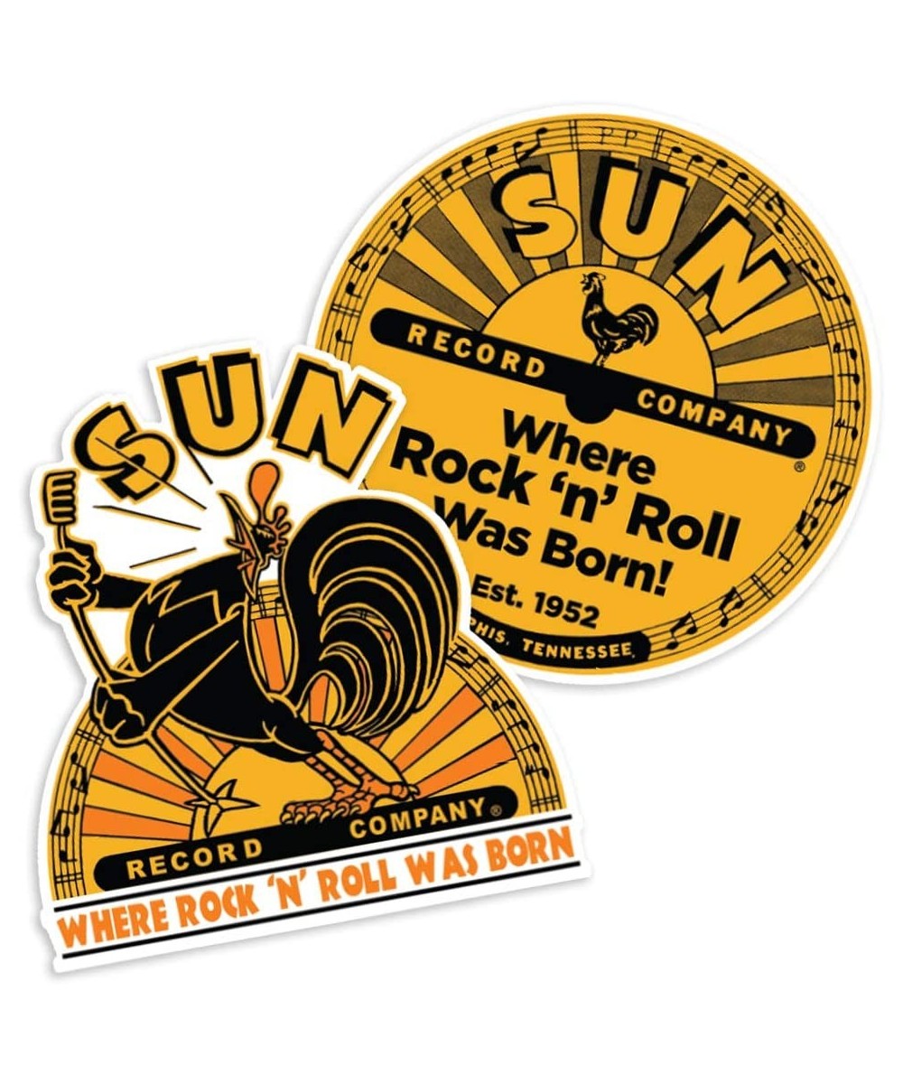 Sun Records Rooster Logo Collectible Stickers $17.20 Kids' Stickers