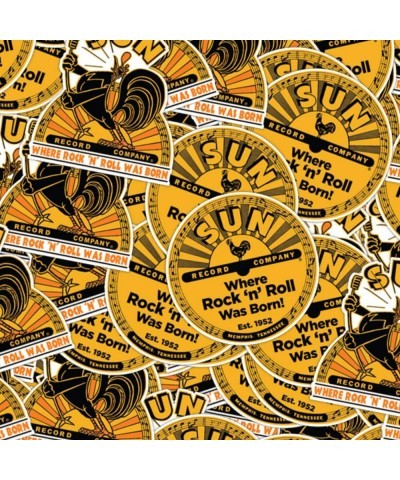 Sun Records Rooster Logo Collectible Stickers $17.20 Kids' Stickers