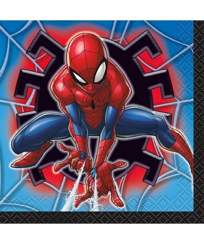 Spiderman Beverage Napkins 10" 16 Ct. $14.10 Kids' Party Tableware