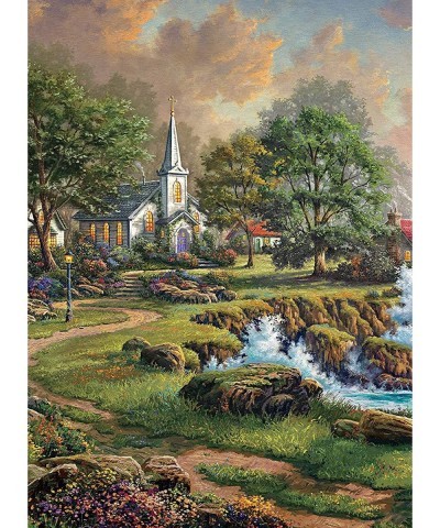 Thomas Kinkade - Seaside Haven Jigsaw - 2000 Piece Jigsaw Puzzle $18.16 Jigsaw Puzzles