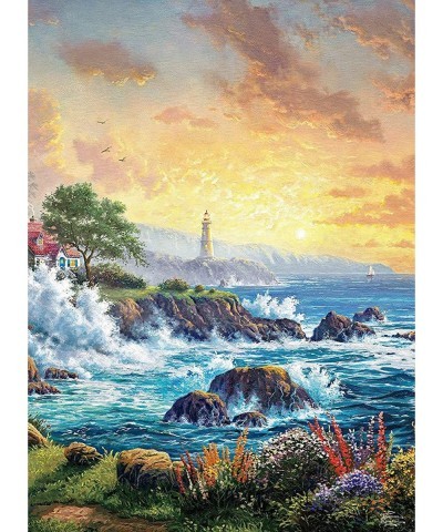 Thomas Kinkade - Seaside Haven Jigsaw - 2000 Piece Jigsaw Puzzle $18.16 Jigsaw Puzzles