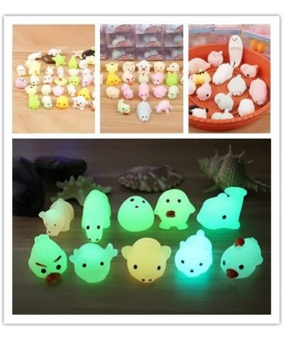 1PC Mochi Squishy Toy Luminous Mochi Light Up Mochi Mini Cute Mochi Squeeze Kawaii Toy Toddler Stress Relief Toys Toddler Fid...